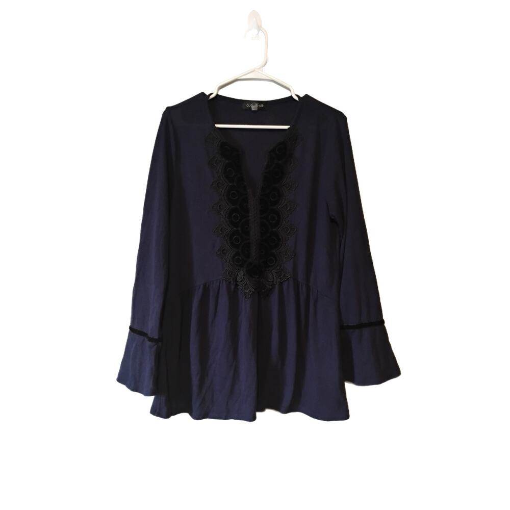 August Silk Women's Shirt Size Large